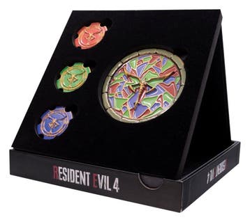 Resident Evil 4 Replica Church Puzzle Medallion Set, Ophalen of Verzenden