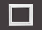 PVC raam draai kiep b80xh60 cm wit, Gevelraam of Ruit, Minder dan 80 cm, 80 tot 120 cm, Nieuw