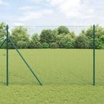 vidaXL Hekpaal. Staal Groen, Verzenden, Nieuw