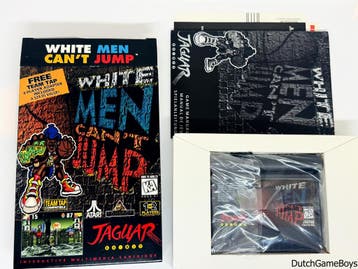 Atari Jaguar - White Men Cant Jump + Reg. Card - VGC, Consoles de jeu & Jeux vidéo, Verzenden