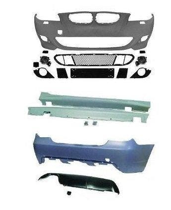 M Pakket Compleet BMW 5 Serie E60 LCI Sedan 2007-2010 B5755, Auto-onderdelen, Carrosserie, Nieuw, BMW, Voor, Achter, Links, Rechts