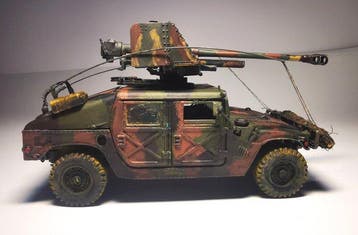 Tamiya 1:35 - Model militair voertuig - M1025 Humvee with, Kinderen en Baby's, Speelgoed | Overig, Nieuw