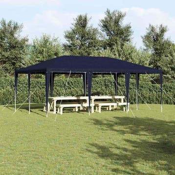 vidaXL Partytent Blauw 600 x 400 x 266 cm Polyethyleen en, Verzenden