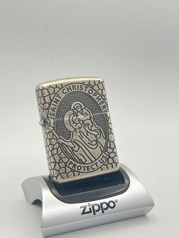 Zippo - Saint Christopher Protect Us Armor 360° MultiCut -