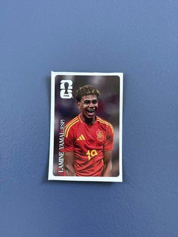 2026 Panini World Cup Stickers Lamine Yamal, kimmich, Nieuw