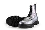Muyters Veterboots in maat 37 Zilver, Kleding | Dames, Overige kleuren, Verzenden, Overige typen, Zo goed als nieuw