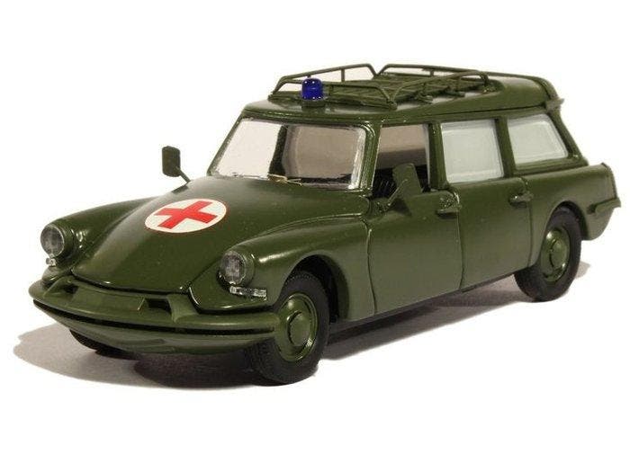 Rio 1:43 - Model stationwagon - Citroën DS Break Military, Hobby en Vrije tijd, Modelauto's | 1:5 tot 1:12
