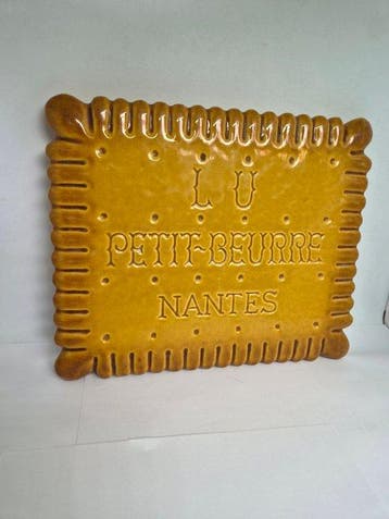 lu - Schotel - keramiek, faience geglazuurd - LU vintage