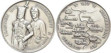 Ar-medaille 1977 Ausbeute Jahresmedaille der Grafschafter..., Verzenden