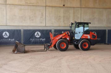 Veiling: Wiellader Kubota R090 Diesel 47kW 2022, Ophalen