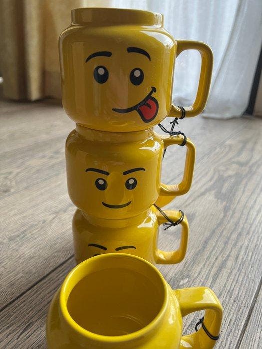 Lego Merchandise - LEGO kopjes Happy, Winky, Boy en SILLY, Enfants & Bébés, Jouets | Duplo & Lego