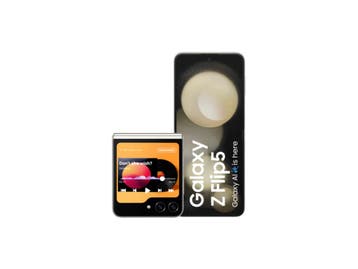 Samsung Galaxy Z Flip5 - Beige - 512 GB - Fysieke simkaart +, Telecommunicatie, Verzenden, Zo goed als nieuw