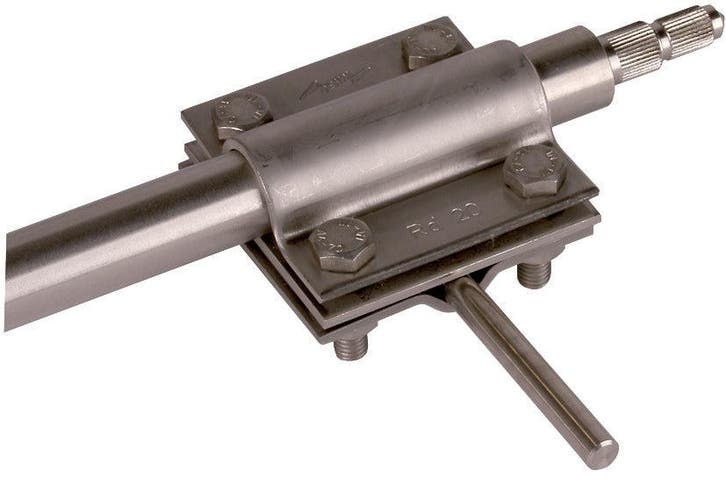 Dehn Earth Rod Terminal Clamp Stainless Steel For D 20mm Rd, Bricolage & Construction, Électricité & Câbles, Envoi
