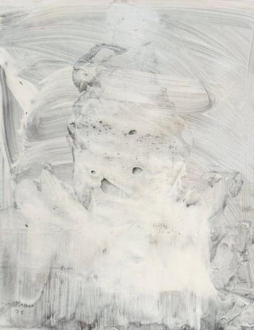 Robert Detheux (1932-2010) - Portrait féminin spectral