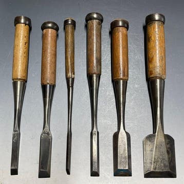 Tataki Oire Nomi | Bench Chisels Set - Werkgereedschap (15)