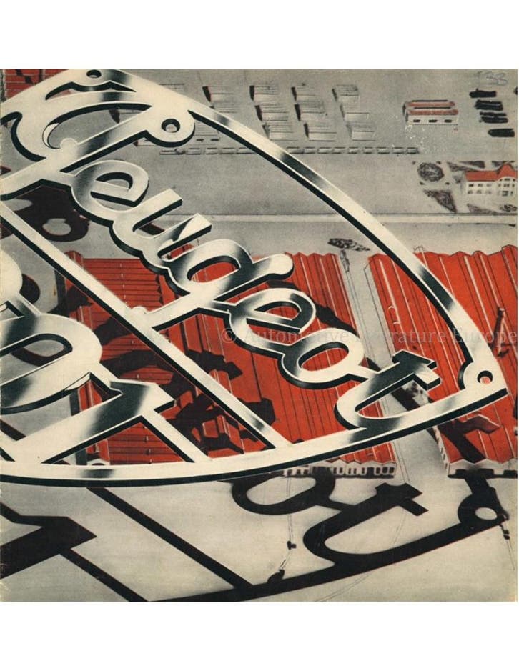 1933 PEUGEOT 201 BROCHURE FRANS, Livres, Autos | Brochures & Magazines