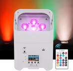 RGBWA UV 6-in-1 Par Lamp | OP = OP | Wit Aluminium, Muziek en Instrumenten, Verzenden, Nieuw, Licht, Kleur