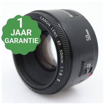 10% korting | Canon EF 50mm F/1.8 II | Tweedehands, Verzenden, Zo goed als nieuw