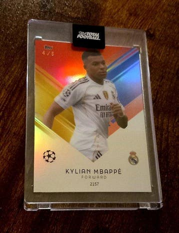 2026 Topps Kylian Mbappé Uefa Champions League 4/5 Limited, Verzamelen, Nieuw