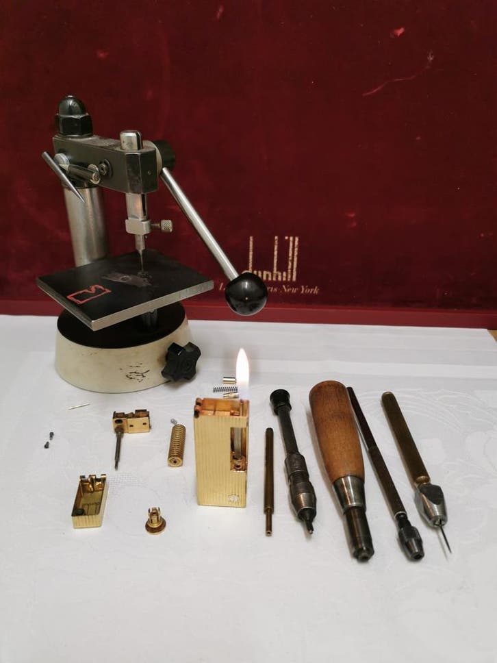 Aansteker reparatie Dupont Dunhill Cartier enz. met Garantie, Collections, Articles de fumeurs, Briquets & Boîtes d'allumettes