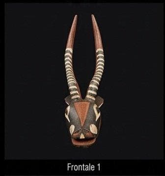 Splendide masque d’antilope - Gurunsi - Burkina Faso (Sans