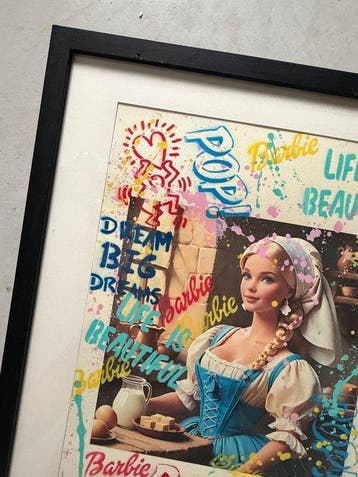 Koen Betjes (1992) - Barbie meets POP (handfinished print)