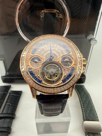 TIELBO Jewelry Watch - Tourbillon UNIVERSE SERIES T806 SKY