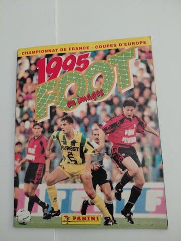 Panini Foot 1995 France - 1 Empty album + complete loose