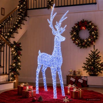 vidaXL Led-kerstverlichting in de vorm van een rendier, Diversen, Verzenden, Nieuw