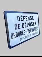 Verzamelbare emailleplaat - Emaille plaat - Emaille