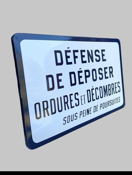 Verzamelbare emailleplaat - Emaille plaat - Emaille, Antiquités & Art, Antiquités | Assiettes décoratives & Carrelages