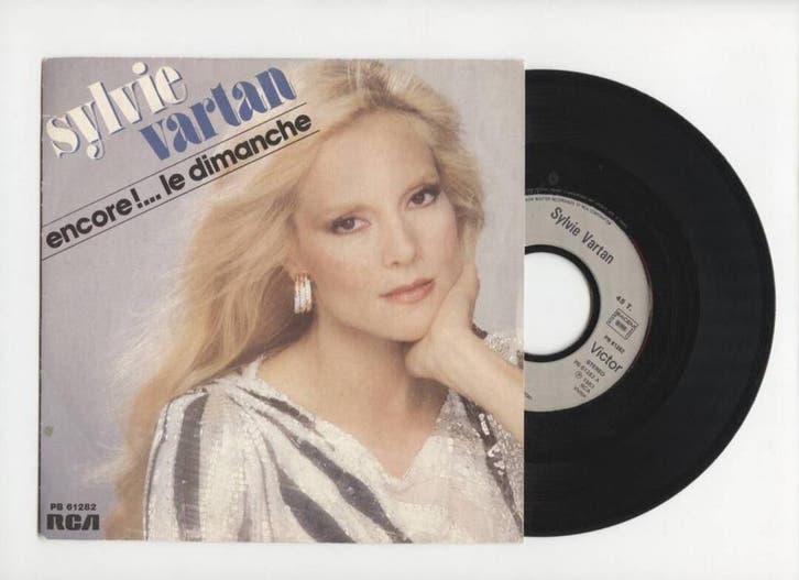 Sylvie Vartan – Encore !... / Le Dimanche (1-7-Vinyl-Single, Cd's en Dvd's, Vinyl Singles, Ophalen of Verzenden