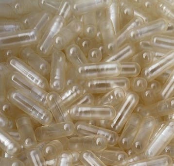 Vegetarische Capsules maat 1 Transparant       2000 stuks, Verzenden