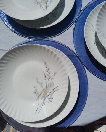 Lunéville - Service de table pour 6 (24) - Porcelaine