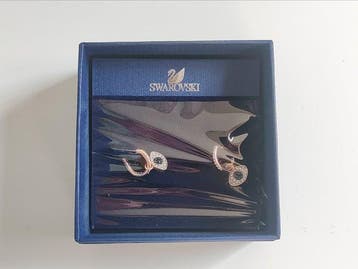Swarovski - Figurine - Swarovski evil eye hoop earrings (2)