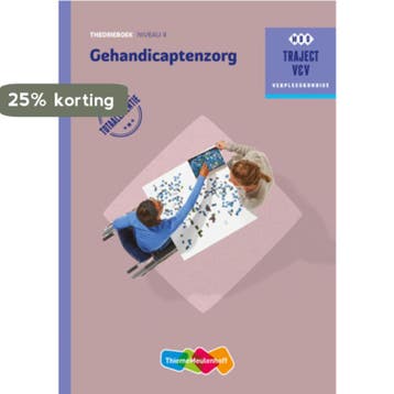 Traject Combipakket Gehandicaptenzorg niv 4 boek en, Verzenden, Zo goed als nieuw, ThiemeMeulenhoff