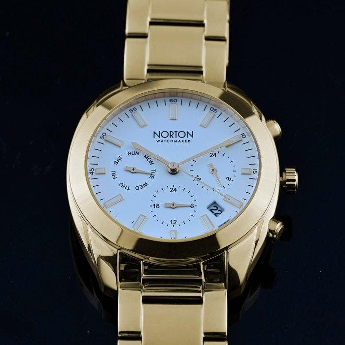 Norton - Gold Voyager GMT - Sans prix de réserve - Homme -, Bijoux, Sacs & Beauté, Montres | Hommes