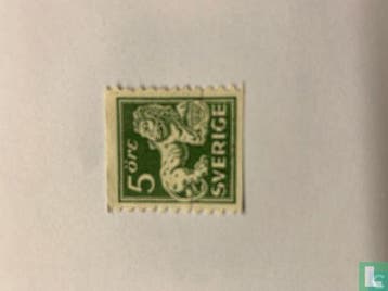 Zweden - Staande leeuw - 1927, Verzenden