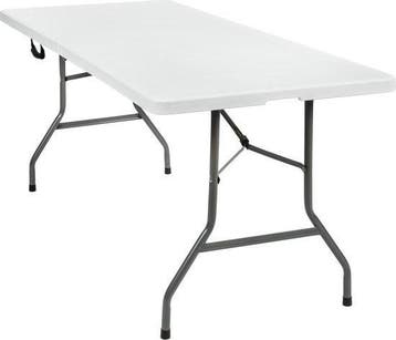 2dekans | tectake® - Campingtafel - Klaptafel - Kunststof -, Ophalen of Verzenden, Nieuw