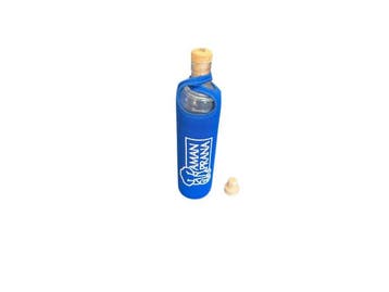 Veiling - Amanprana Eco Respekt Fles Blauw, Sport en Fitness, Drinkbussen, Nieuw
