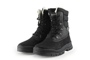 Rieker Veterboots in maat 42 Zwart, Verzenden, Zwart, Boots, Zo goed als nieuw