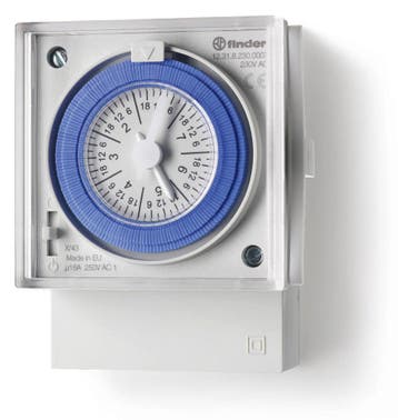 Finder 72Mm Minuteur Hebdomadaire Interrupteur 16A 230Vac -, Bricolage & Construction, Verzenden