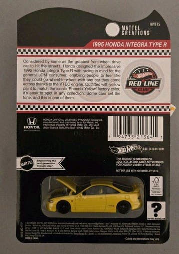 Hot Wheels, Mattel 1:64 - Modelauto - Hot Wheels RLC 1995, Nieuw
