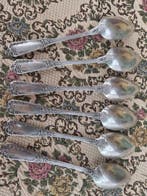 Lepel (6) - .925 zilver, Antiek en Kunst