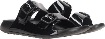 Ecco Slippers zwart Leer - Dames - Maat 42 Cozmo (Schoenen), Verzenden