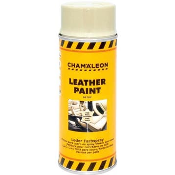 Leerverf beige / tan spuitbus 400 ml - Chamäleon, Verzenden, Nieuw