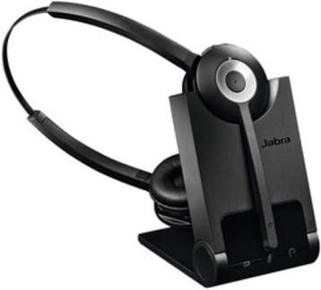 Jabra Pro 920 DECT Duo | OP = OP | Bespaar 30% nu (headset), Computers en Software, Headsets, Verzenden, Nieuw, Draadloos, Over-ear