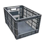 Magazijnbak 600x400x320 mm euronorm grijs kunststof, Ophalen of Verzenden