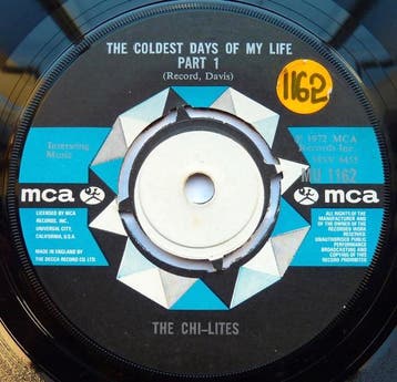 The Chi-lites - The Coldest Days Of My Life, Verzenden, Gebruikt