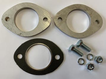 2,5 inch 2-gaats flens kits incl. pakking, Ophalen of Verzenden, Nieuw